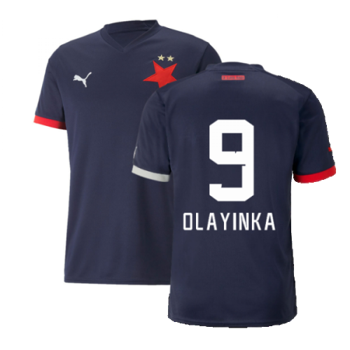 2022-2023 Slavia Prague Away Shirt (OLAYINKA 9)