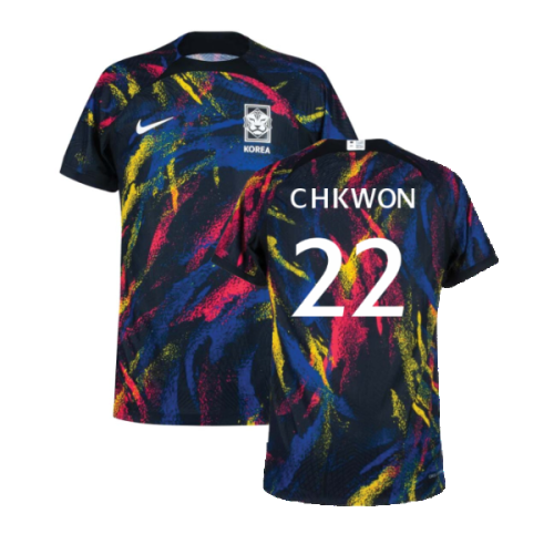 2022-2023 South Korea Away Match Vapor Shirt (C H KWON 22)