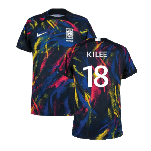 2022-2023 South Korea Away Match Vapor Shirt (K I LEE 18)