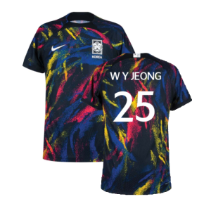 2022-2023 South Korea Away Match Vapor Shirt (W Y JEONG 25) 2022-2023 South Korea Away Match Vapor Shirt (W Y JEONG 25)