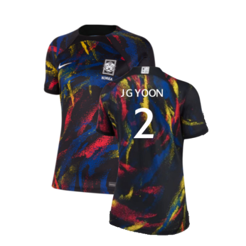 2022-2023 South Korea Away Shirt (Ladies) (J G YOON 2)