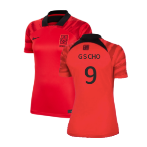 2022-2023 South Korea Home Shirt (Ladies) (G S CHO 9)