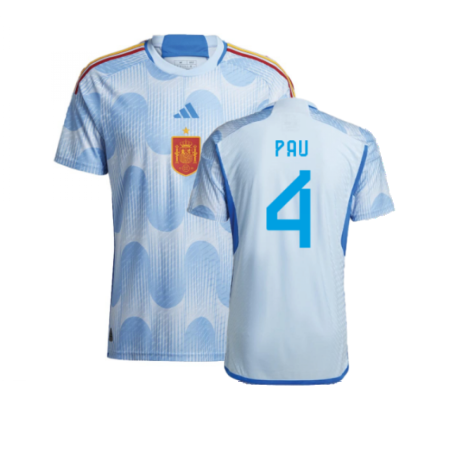 2022-2023 Spain Authentic Away Shirt (PAU 4)