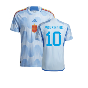 2022-2023 Spain Authentic Away Shirt