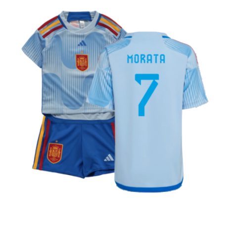 2022-2023 Spain Away Mini Kit (Morata 7)