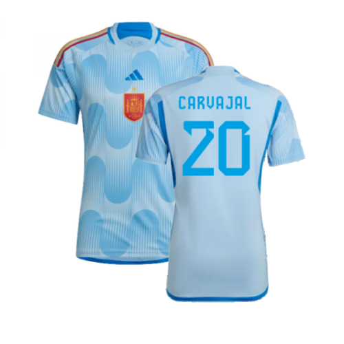 2022-2023 Spain Away Shirt (Carvajal 20)