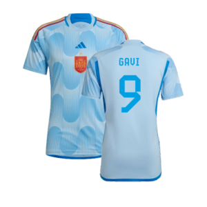 2022-2023 Spain Away Shirt (Gavi 9) 2022-2023 Spain Away Shirt (Gavi 9)