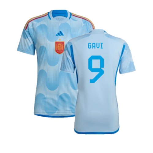 2022-2023 Spain Away Shirt (Gavi 9)