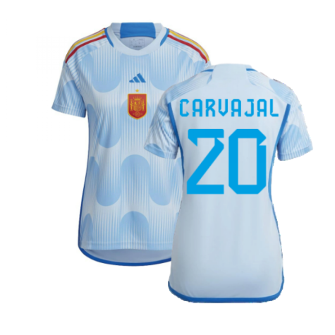 2022-2023 Spain Away Shirt (Ladies) (CARVAJAL 20)