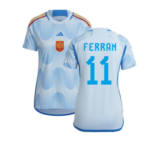 2022-2023 Spain Away Shirt (Ladies) (FERRAN 11)