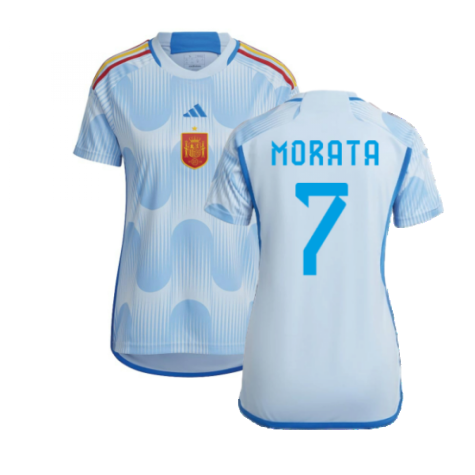 2022-2023 Spain Away Shirt (Ladies) (MORATA 7)