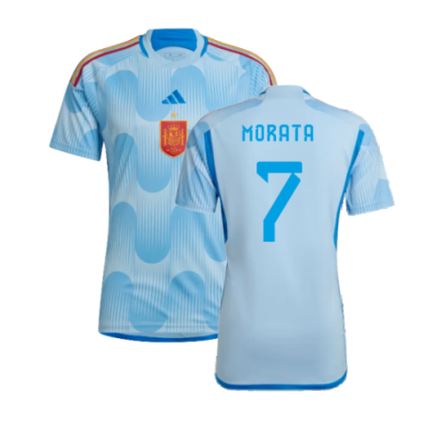 2022-2023 Spain Away Shirt (Morata 7)