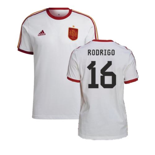 2022-2023 Spain DNA 3S Tee (White) (Rodrigo 16)