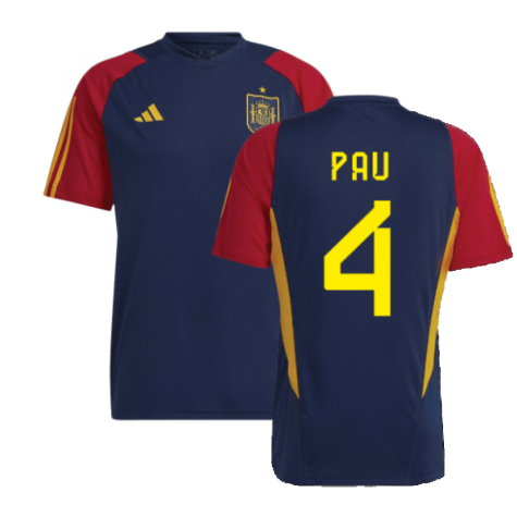 2022-2023 Spain Training Jersey (Navy) (PAU 4)