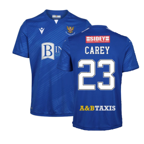 2022-2023 St Johnstone Home Shirt (CAREY 23)