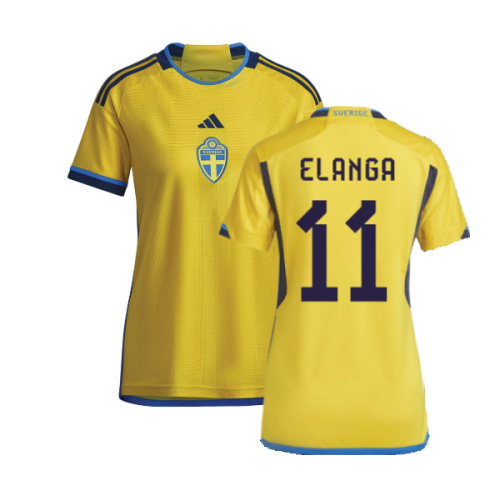 2022-2023 Sweden Home Shirt (Ladies) (ELANGA 11)