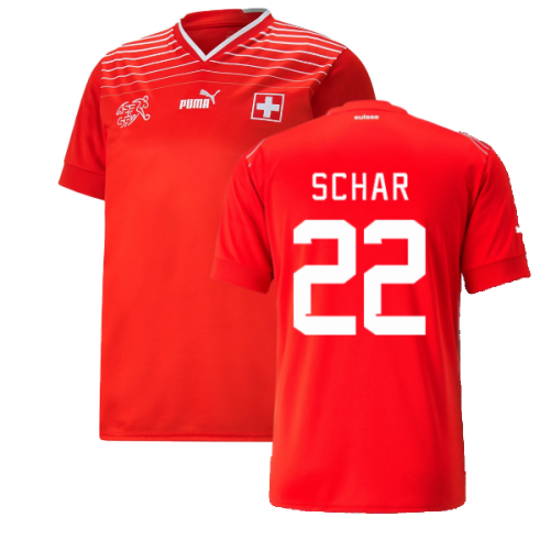 2022-2023 Switzerland Home Shirt (SCHAR 22)