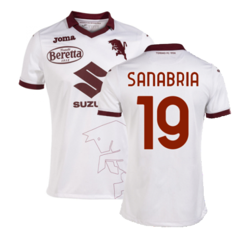 2022-2023 Torino Away Shirt (SANABRIA 19)