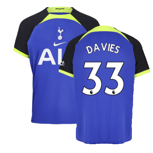 2022-2023 Tottenham Away Shirt (Ladies) (DAVIES 33)