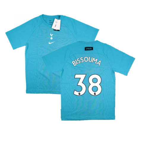 2022-2023 Tottenham CL Travel Top (Dark Turquoise) (BISSOUMA 38)