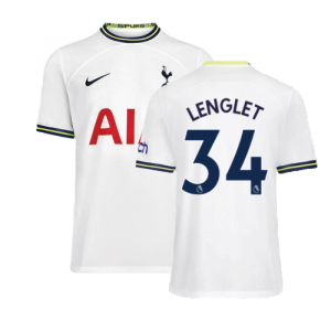 2022-2023 Tottenham Home Shirt (LENGLET 34) 2022-2023 Tottenham Home Shirt (LENGLET 34)
