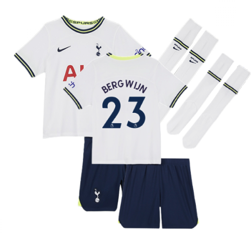 2022-2023 Tottenham Little Boys Home Mini Kit (BERGWIJN 23)