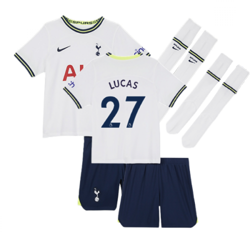 2022-2023 Tottenham Little Boys Home Mini Kit (LUCAS 27)