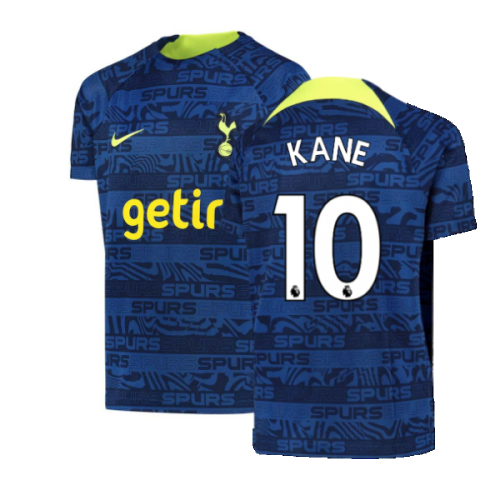 2022-2023 Tottenham Pre-Match Training Shirt (Indigo) (KANE 10)