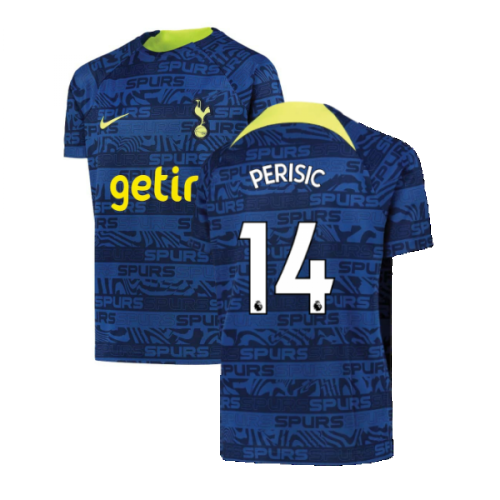 2022-2023 Tottenham Pre-Match Training Shirt (Indigo) - Kids (PERISIC 14)