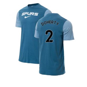 2022-2023 Tottenham Swoosh T-Shirt (Teal) (DOHERTY 2)