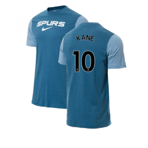 2022-2023 Tottenham Swoosh T-Shirt (Teal) (KANE 10)