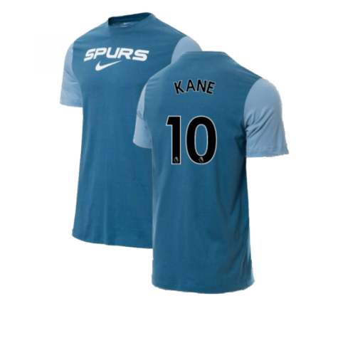 2022-2023 Tottenham Swoosh T-Shirt (Teal) (KANE 10)