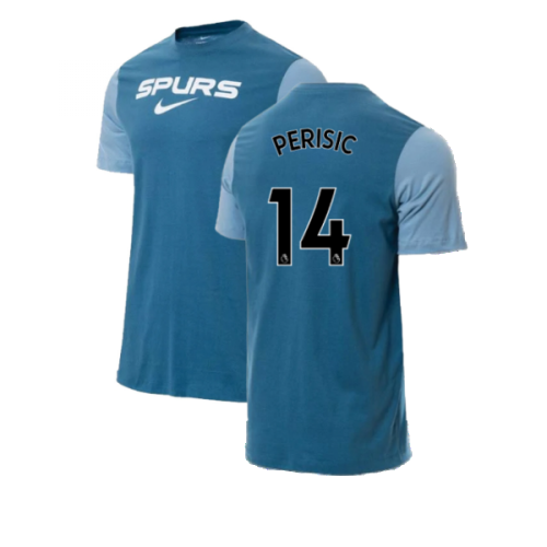 2022-2023 Tottenham Swoosh T-Shirt (Teal) (PERISIC 14)