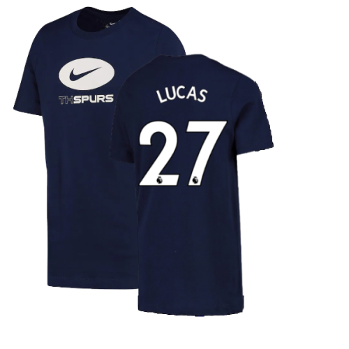 2022-2023 Tottenham Swoosh Tee (Navy) (LUCAS 27)