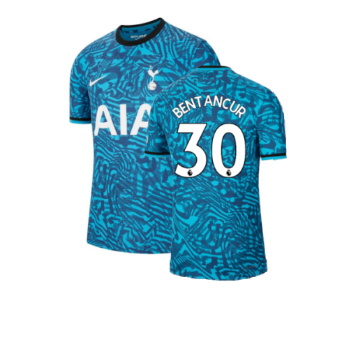 2022-2023 Tottenham Vapor Third Shirt (BENTANCUR 30)