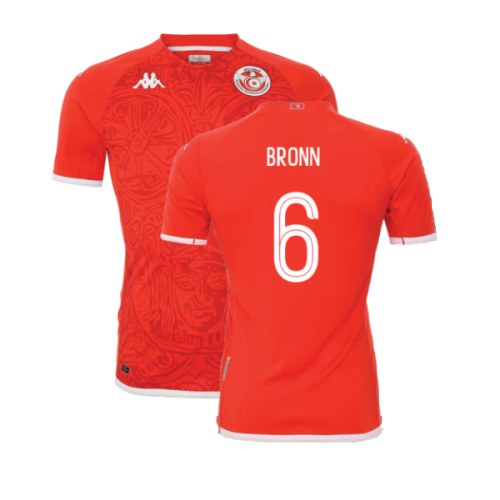 2022-2023 Tunisia Home Shirt (BRONN 6)