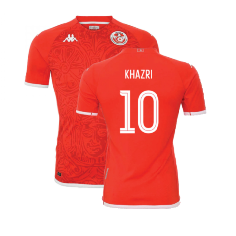 2022-2023 Tunisia Home Shirt (KHAZRI 10)