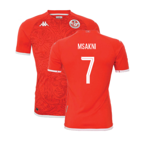 2022-2023 Tunisia Home Shirt (MSAKNI 7)