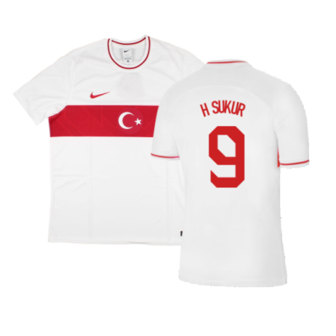 2022-2023 Turkey Home Dri-Fit Supporters Shirt (H SUKUR 9)