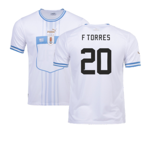 2022-2023 Uruguay Away Shirt (F Torres 20)