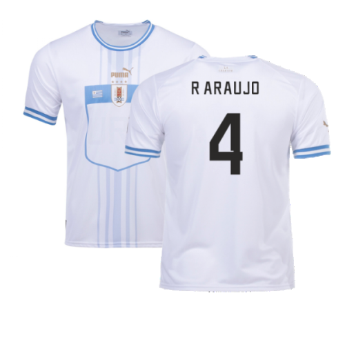 2022-2023 Uruguay Away Shirt (R Araujo 4)