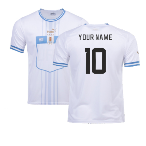 2022-2023 Uruguay Away Shirt (Your Name)