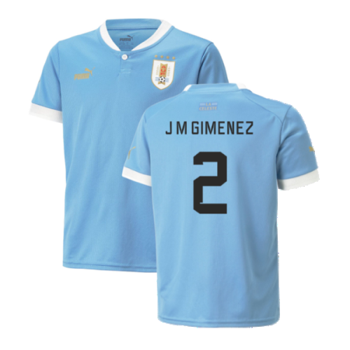 2022-2023 Uruguay Home Shirt (J M Gimenez 2)