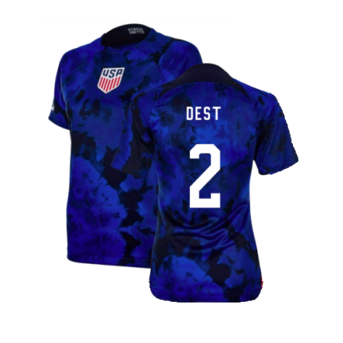 2022-2023 USA Away Football Shirt (Womens) (DEST 2)