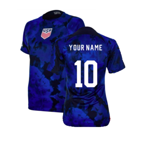 2022-2023 USA Away Football Shirt (Womens) (Your Name)