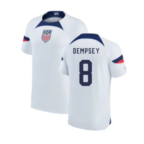 2022-2023 USA Home Shirt (Kids) (DEMPSEY 8)