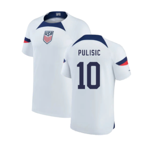 2022-2023 USA Home Shirt (Kids) (PULISIC 10)