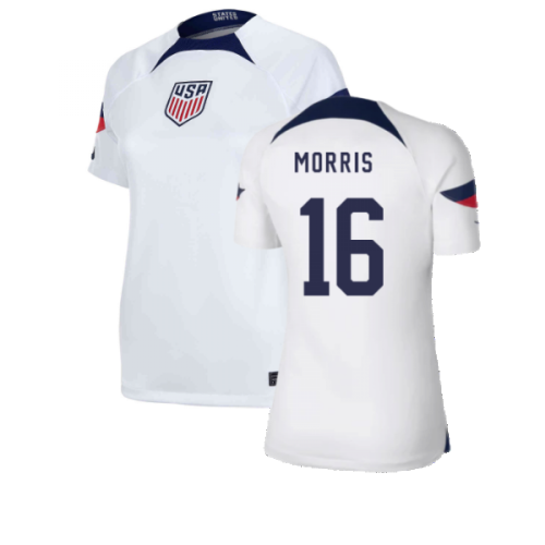 2022-2023 USA Home Shirt (Ladies) (MORRIS 16)