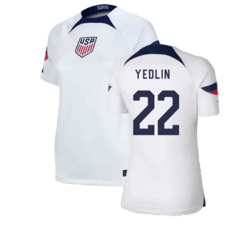 2022-2023 USA Home Shirt (Ladies) (YEDLIN 22)