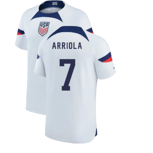 2022-2023 USA United States Home Shirt (ARRIOLA 7)